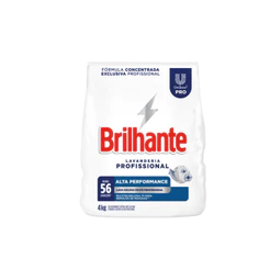 Lava Roupas em Pó Alta Performance 4kg Brilhante