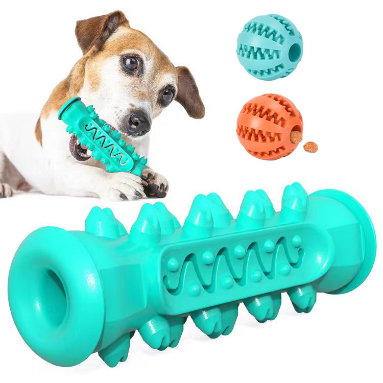Brinquedo De Escova De Dentes Para Cães Em Formato De Osso Durável Brinquedos Mastigar Bastão Molar Animais