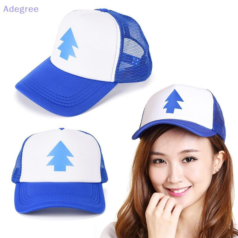 Boné de Beisebol Unissex Adegree Trucker Pinheiro Dipper Gravity Drop Malha Ajustável Novo Modelo RGHZ
