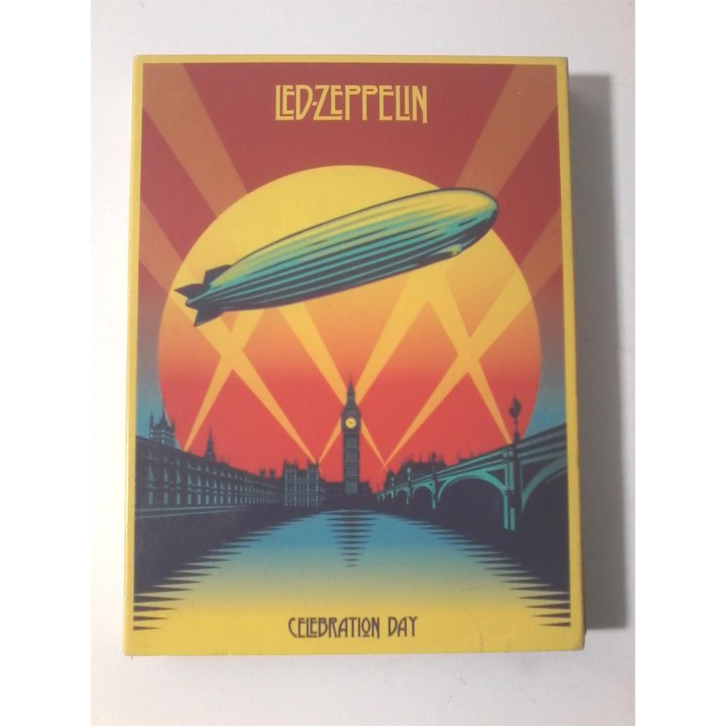DVD Led Zeppelin Celebration Day - 2 Cds 1 Dvd direção Led Zeppelin