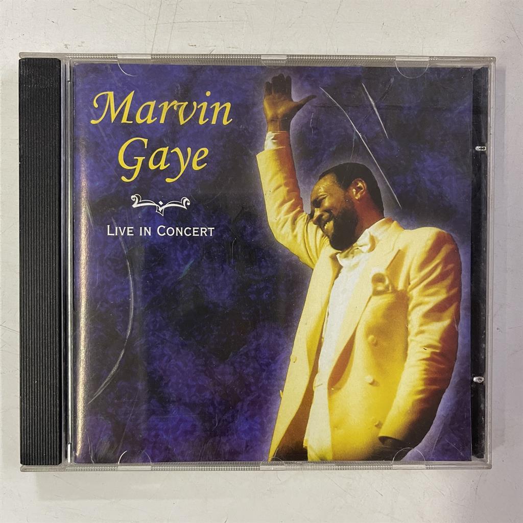 CD Marvin Gaye Live in Concert