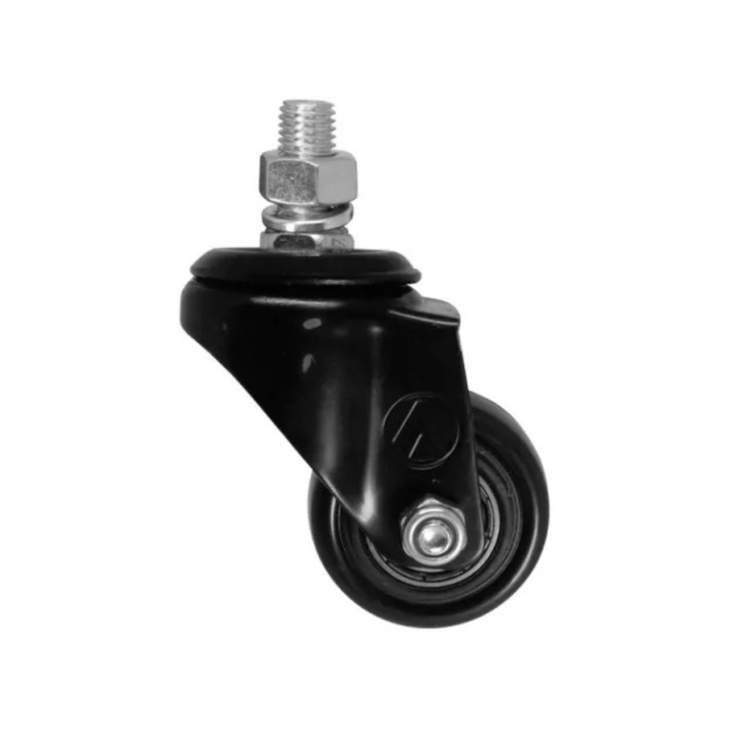 Rodizio Giratório espiga 41mm Suporta até 40Kg ideal para moveis