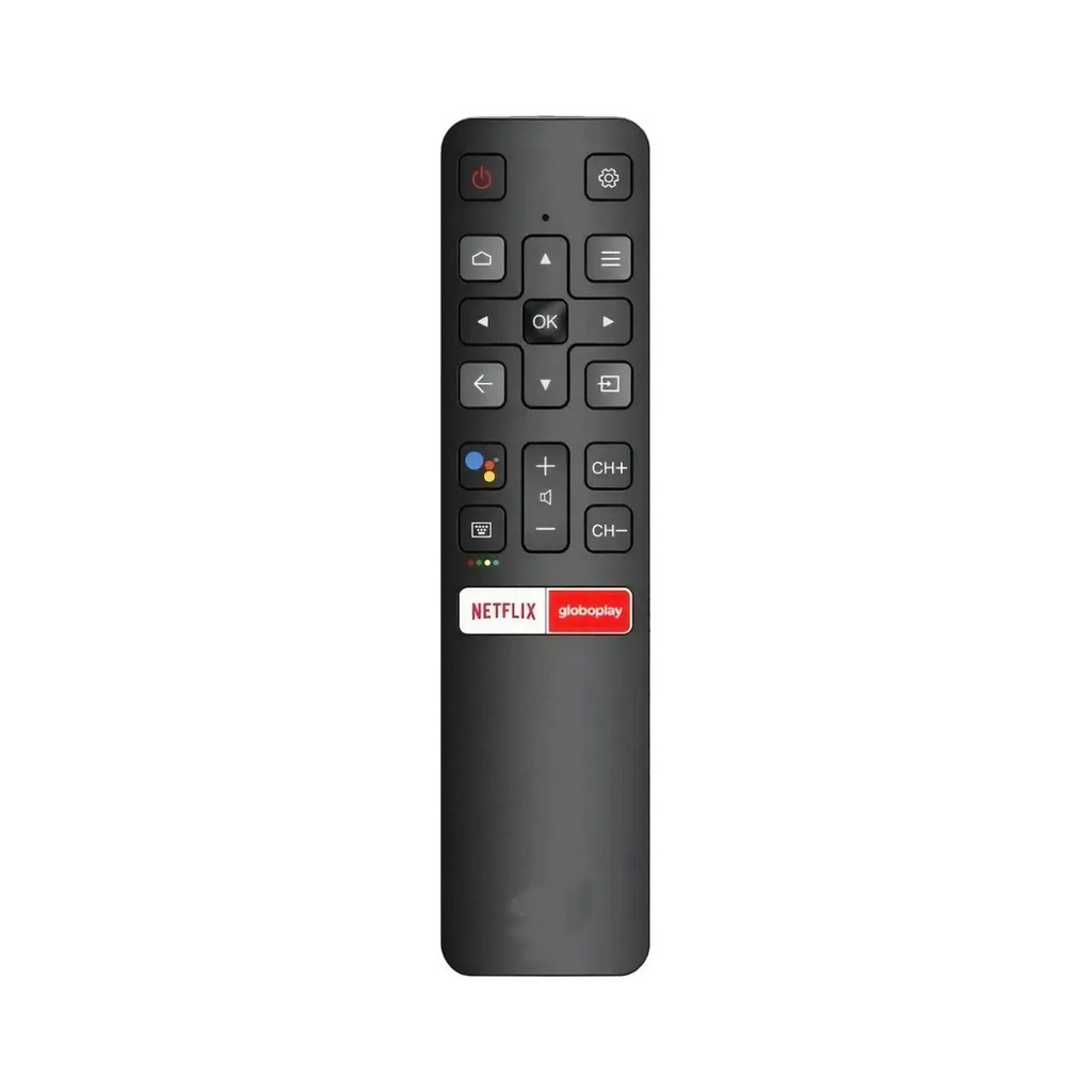 Controle Remato TV TLC Smart 43 50 55 Polegadas Com Teclas Netfilx e Globoplay