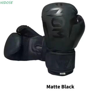 Luvas De Combate NIDOSE Sanda Muay Thai , Boxe Respiráveis Para Crianças E Adultos Em PU , 6/10/12/14 Onças
