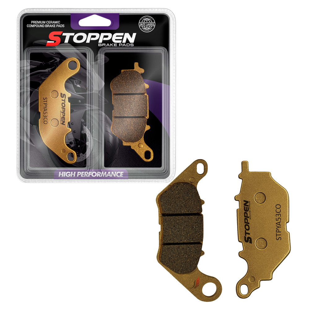 Pastilha Freio Stoppen CeramicaTraseira Yamaha Mt03 321 Yzf R3 Xmax 250 Abs