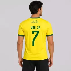 Camisa Brasil Canarinho 7 Vini Jr