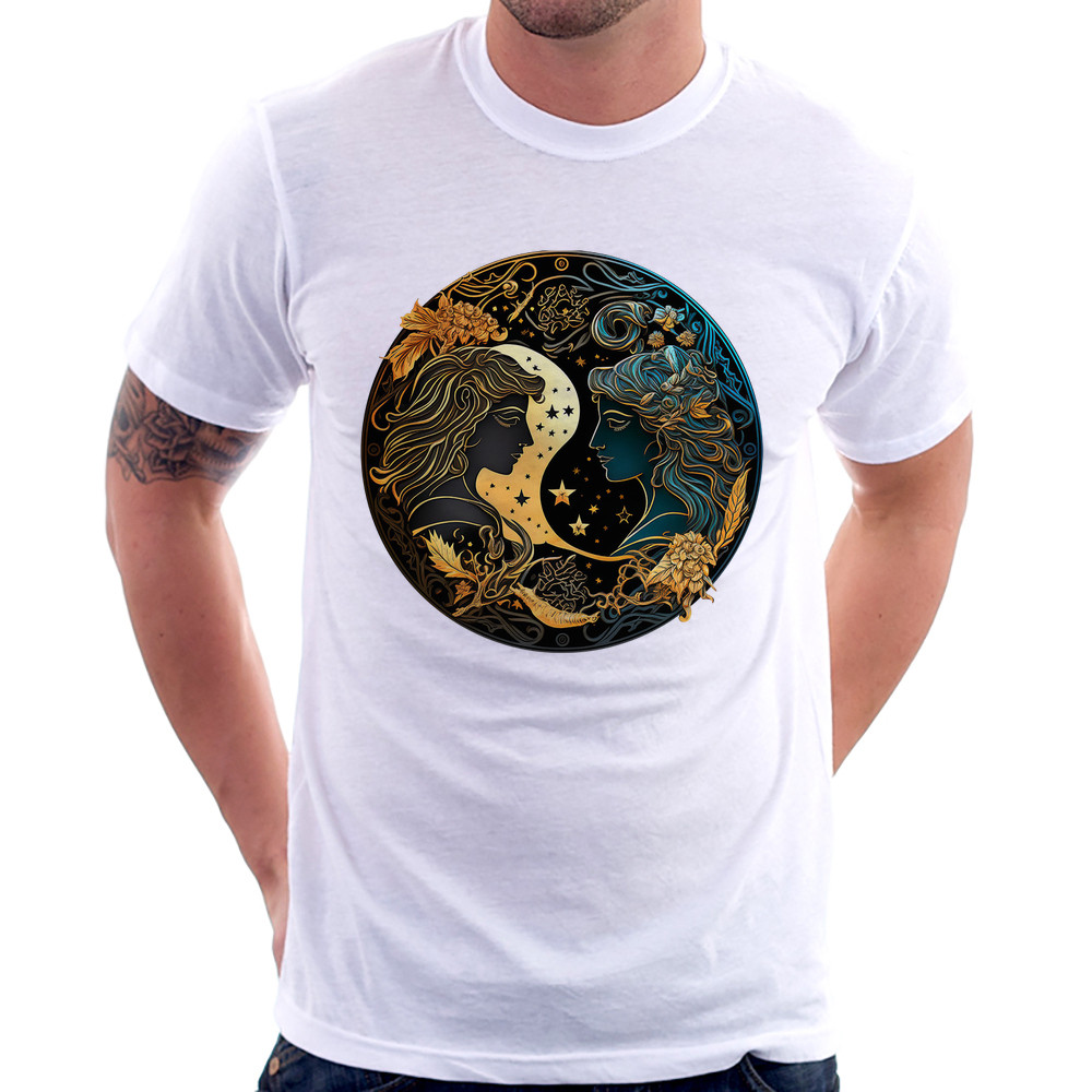 Camiseta Gêmeos Signo Camisa Masculina