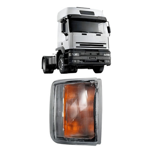 Lanterna Dianteira Farol Pisca Seta Caminhão Iveco Eurotech 1993 1994 1995 1996