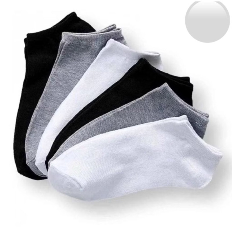 Kit 24 Pares De Meias Soquete unissex Meia reforçada  Melhor custo beneficio promoçao atacado meia soquete meia