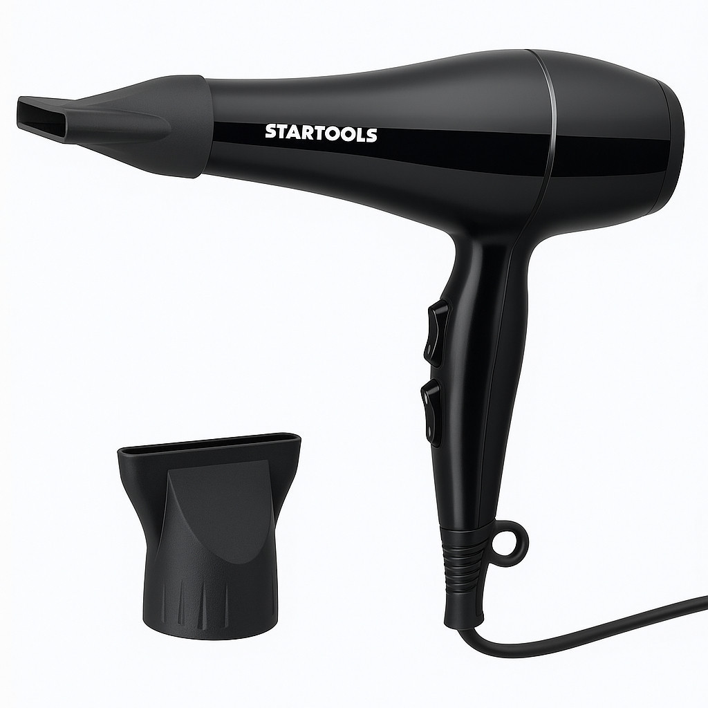 Secador De Cabelo Profissional 1800W Alta velocidade Leve Viagem