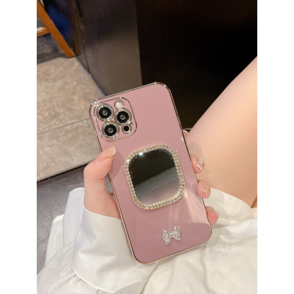Estilo Ins Elegante Adequado Samsung A15 A05S A54 A13 A52 Capa de telefone Galvanoplastia S24 S23 S22 S21 S20 Luxo Note2
