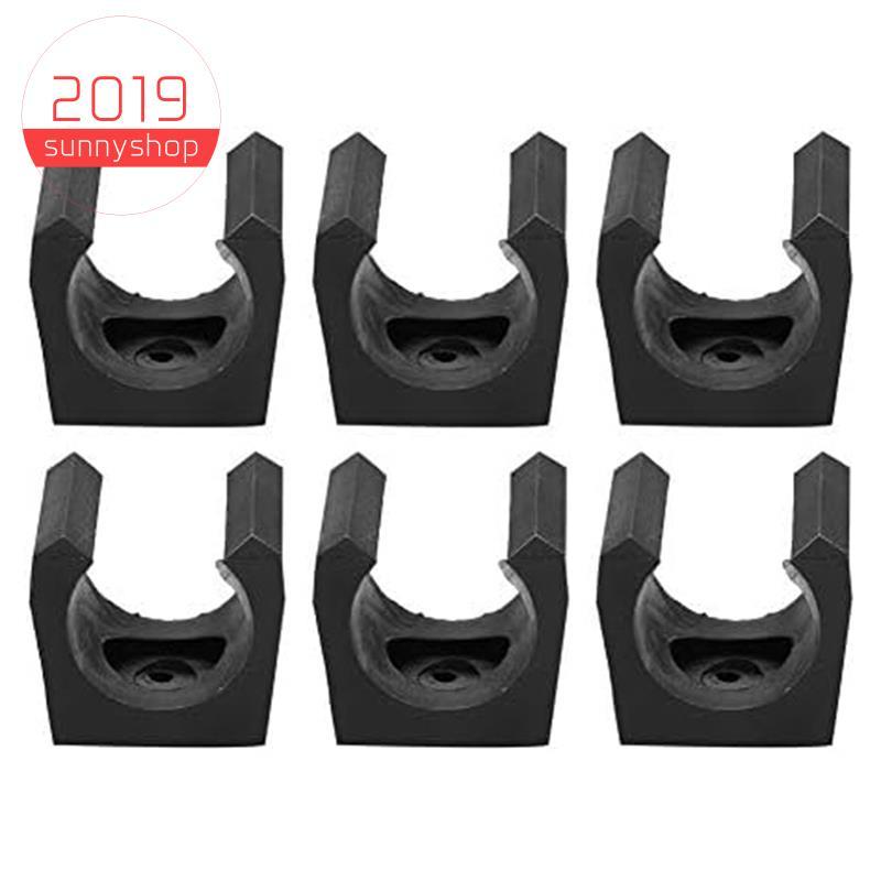 [Bestseller S] Conjunto De Mini Braçadeira De Haste De Suporte Único Para Taco De Bilhar De Plástico De 6 Peças Armazena