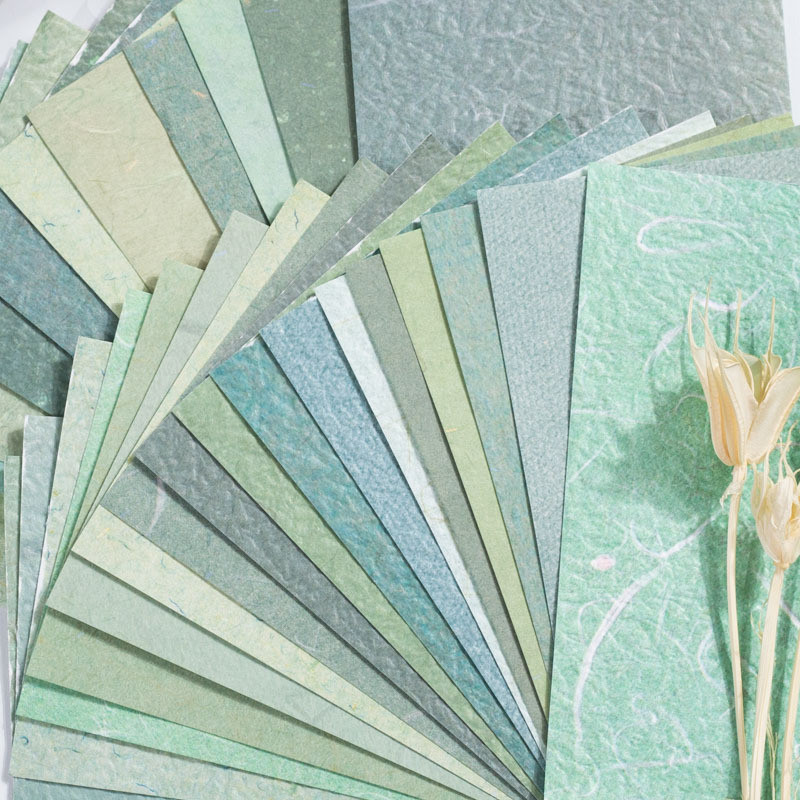 Yoyo anos artesanal manual de papel especial colagem material de corte fundo de papel decoração pacote de material não p