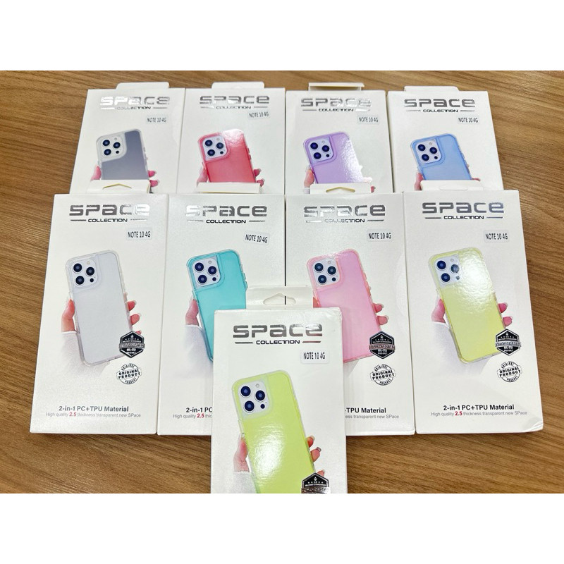 Capa Space 3 Silicone Premiun Para Note 11 4g,Note 11Pro/Note 12Pro 4g,Note 12 4g,Note 13 4g,Note 13Pro 4g,Note 14 4g
