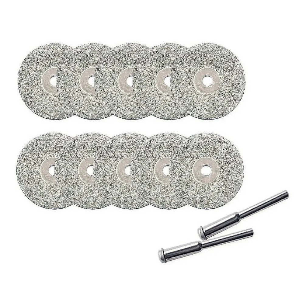 Kit 10 Discos Corte Diamantado Para Dremel Micro Retifica