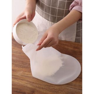 Saco de macarrão japonês doméstico não pegajoso Silicone amassar saco de macarrão cozimento Wake-up macarrão fresco-mant