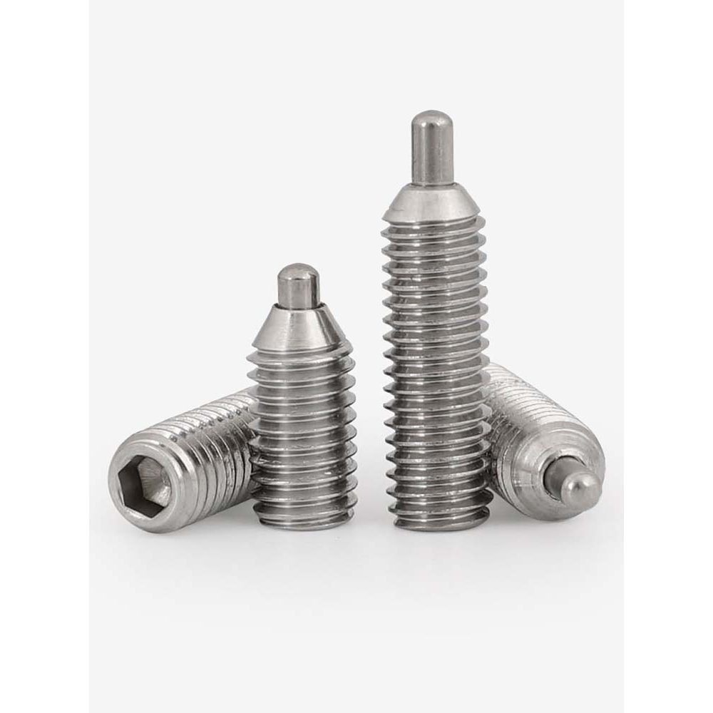 M4 M5 M6 M8 M10M12 cabeça de coluna de aço inoxidável posicionamento parafuso coluna mola Plug pino telescópico GH