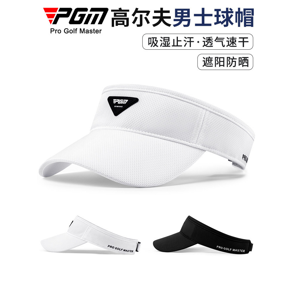 Boné de golfe PGM masculino guarda-sol protetor solar Topless boné oco verão respirável chapéu esportivo chapéu de sol