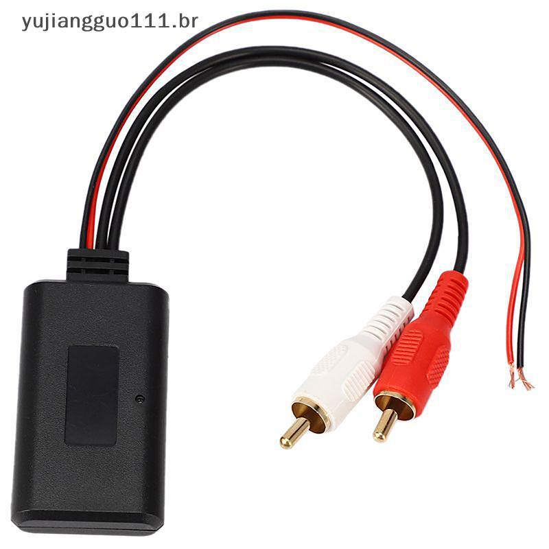 # Novo Módulo Sem Fio Universal Para Carro Adaptador De Música Cabo De Áudio Estéreo 2RCA .