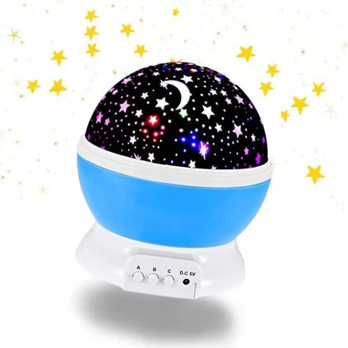 Luminária Projetor Estrela 360° Galaxy Star Master – Abajur LED Decorativo Multicolorido