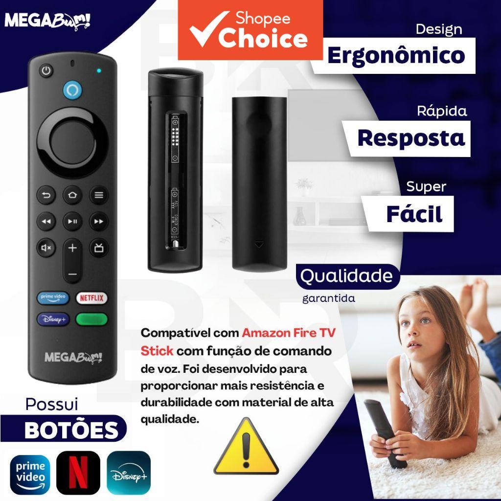 Novo Controle Remoto De Voz Para Amazon Fire Stick TV 4k