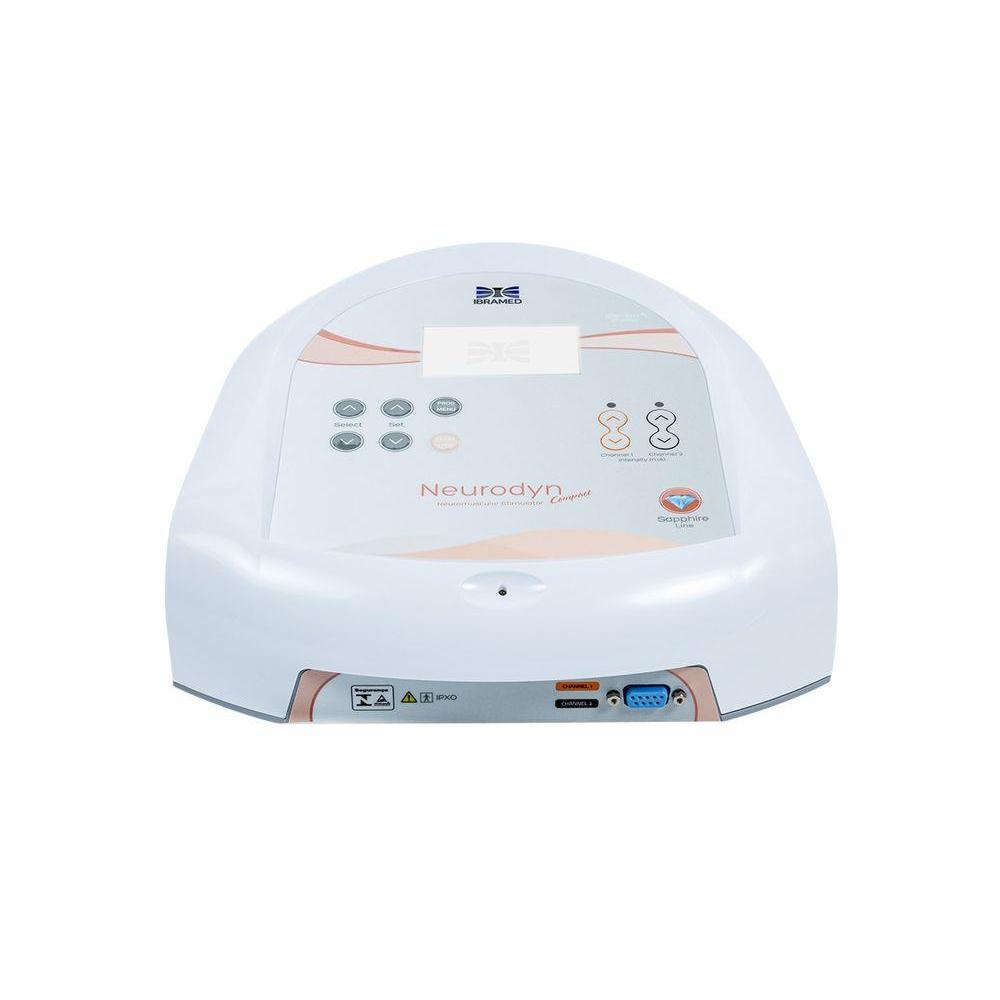 Neurodyn Compact Ibramed - Aparelho de Eletroestimulação Tens, Fes e Russa - 02 Canais