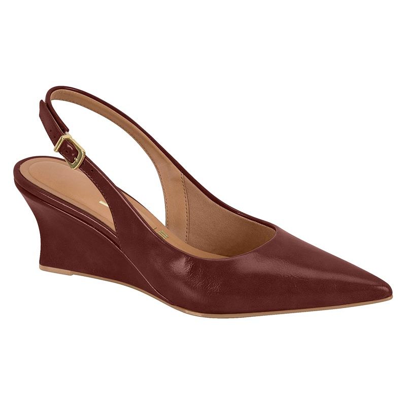 Scarpin Feminino Anabela Slingback Vizzano - 1483101
