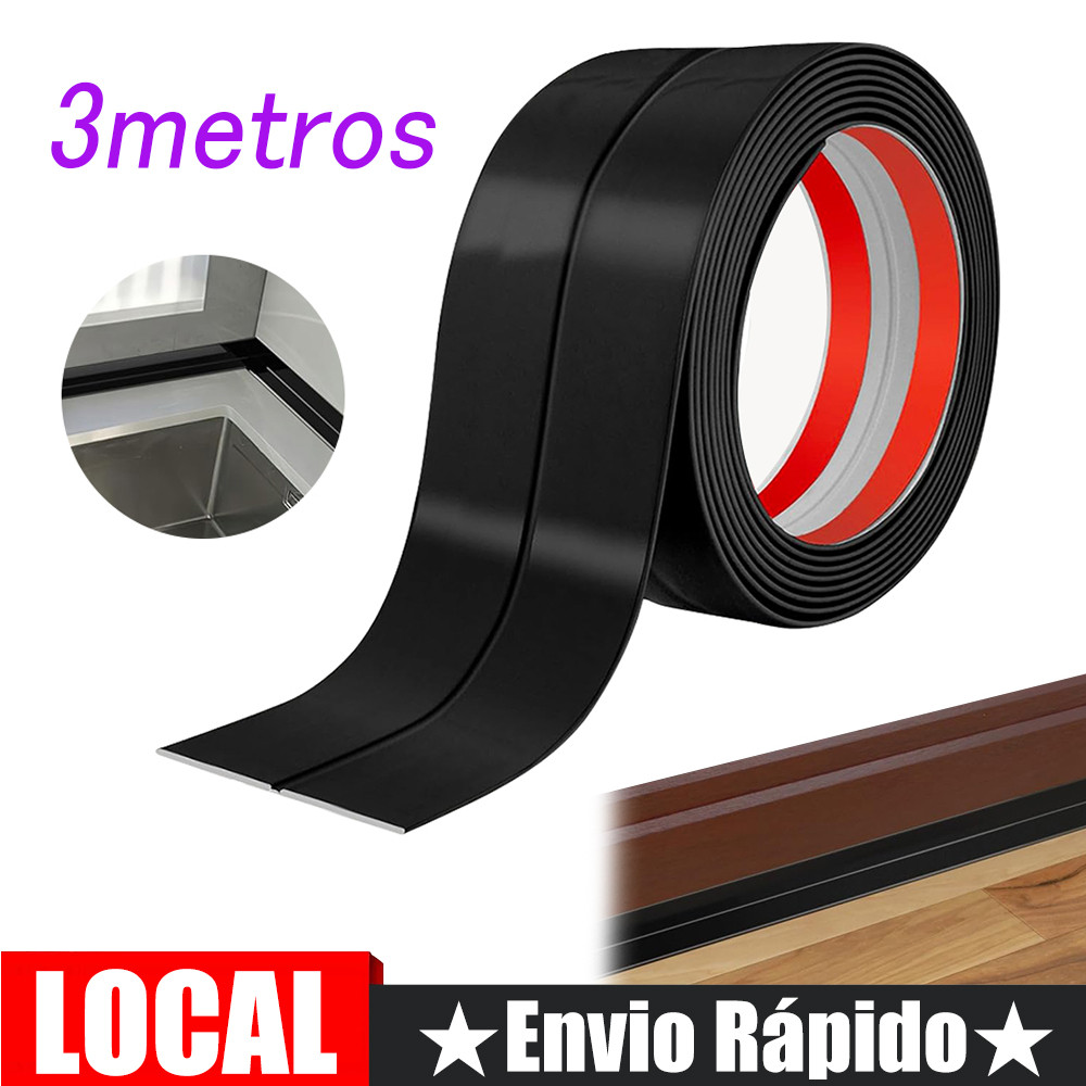 fita de proteção flexível de 3 metros, adesivos de proteção para bordas de mesas e cantos de paredes
