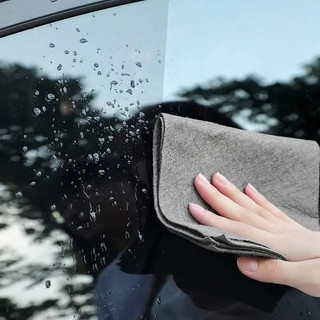 Pano De Limpeza De Vidro Profissional Toalhetes De Janela Sem Fiapos Para Cozinha/Veículo (Lavável E Durável)