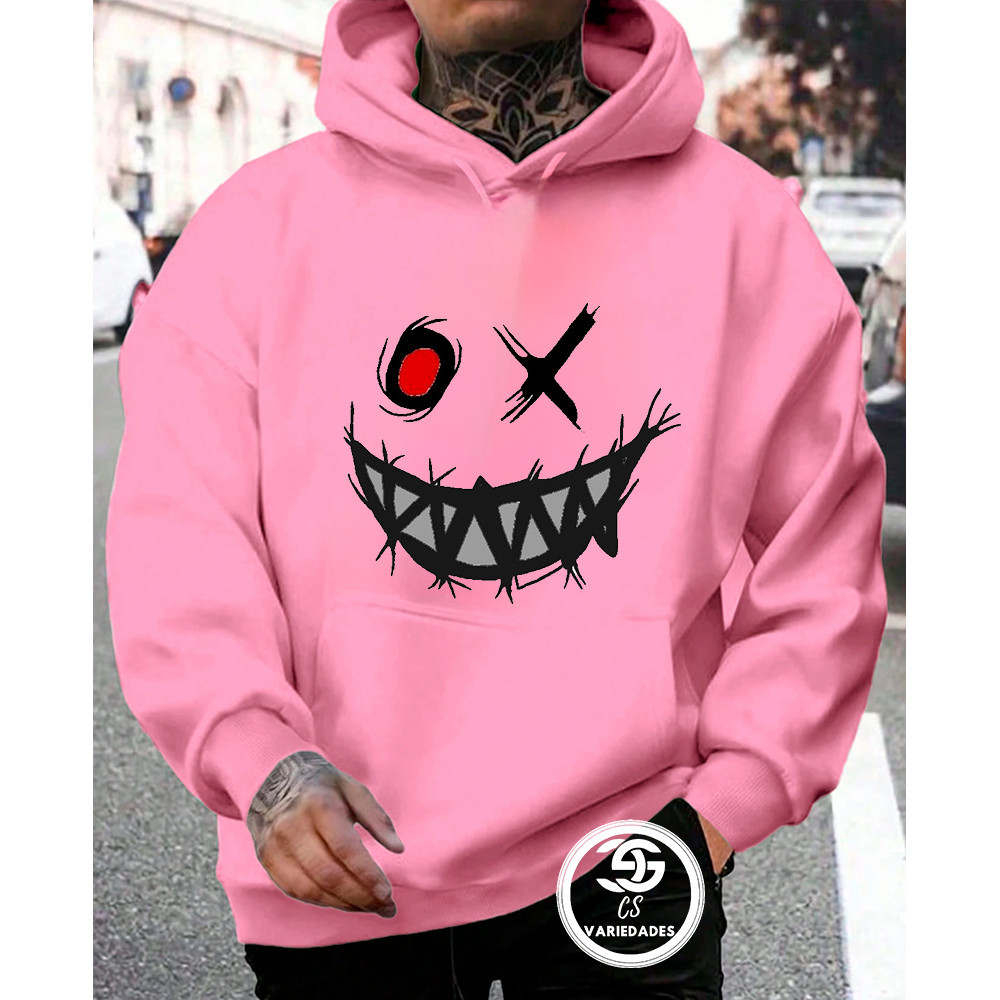 Blusa de Moletom Casaco de Frio Blusão estampado Várias cores linha premium Envio imediato Elegante