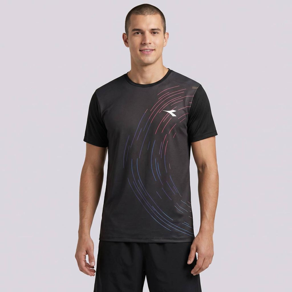 Camiseta Diadora Small Logo Preta