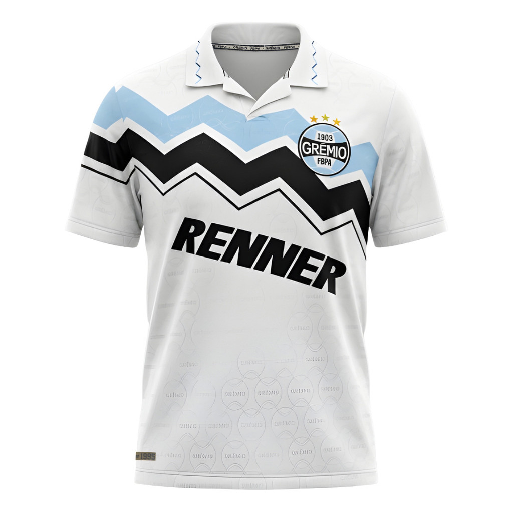 Camiseta Grêmio Masculina Retrô 1995 Licenciada