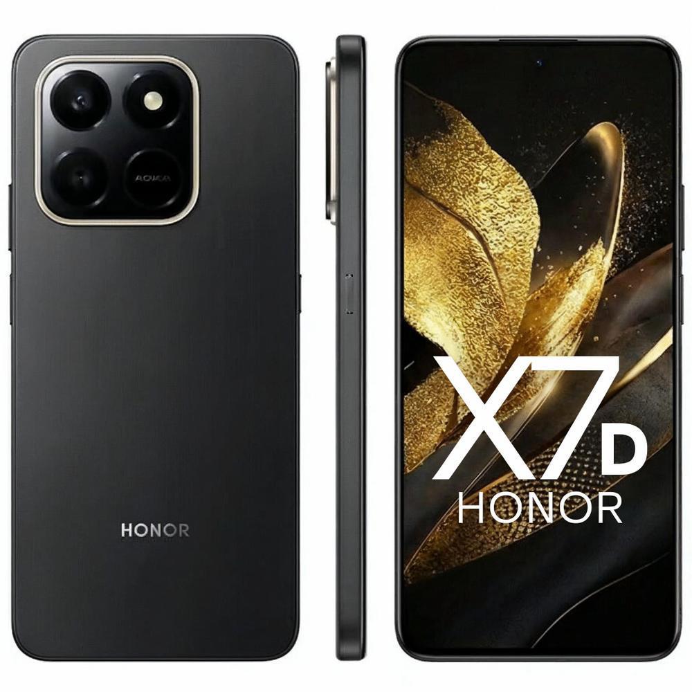 Smartphone Honor X7D 256GB bateria 6500mAh