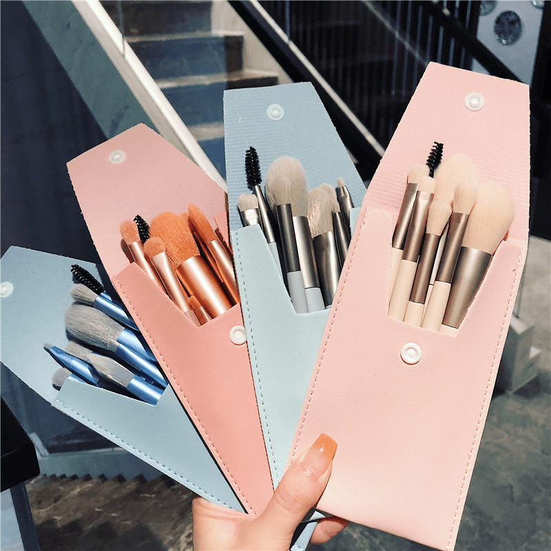 kit pincel maquiagem profissional ♕Conjunto de pincéis de maquiagem fundação sombra Blush beleza ferramenta de maquiagem