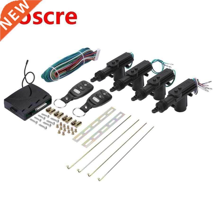 Kit de Controle Remoto Universal Sem Fio para Carro com Centralização de 4 Portas