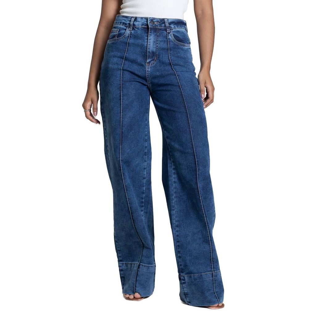 Calça Jeans Sawary Wide Leg - 282888