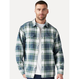 Camisa Levis Masculina Classic Worker Xadrez Azul em Oferta na Shopee