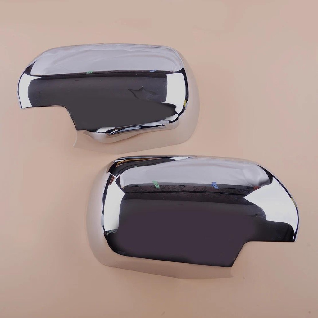 2 Pçs/Set Prata Espelho Retrovisor Lateral Capa Guarnição Apto Para Suzuki Grand Vitara SUV 2006 2007 2008 2009 2010 201