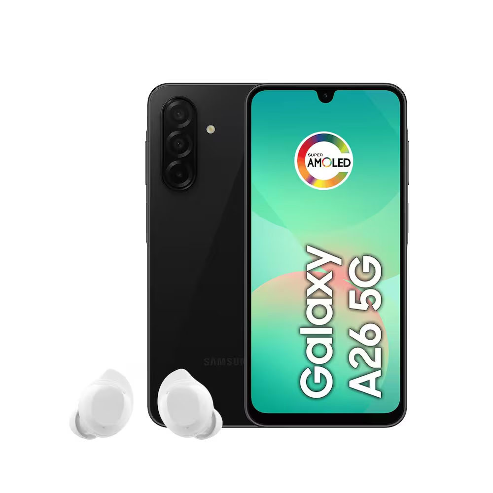 Smartphone Samsung Galaxy A26 5G Tela 6.7 256GB Cmera Tripla 50MP + Galaxy Buds Core
