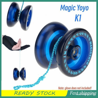 ✨ EM ESTOQUE ✨ Yoyo Mágico Profissional K1 Spin ABS Yoyo 8 Bolas Rolamento KK com Corda Giratória para Crianças ZXMG