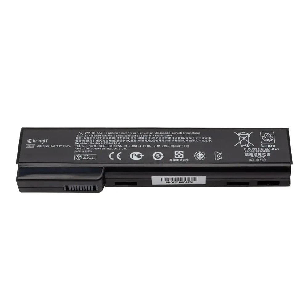 Bateria para Notebook Hp Probook 6360B 6470B CC06
