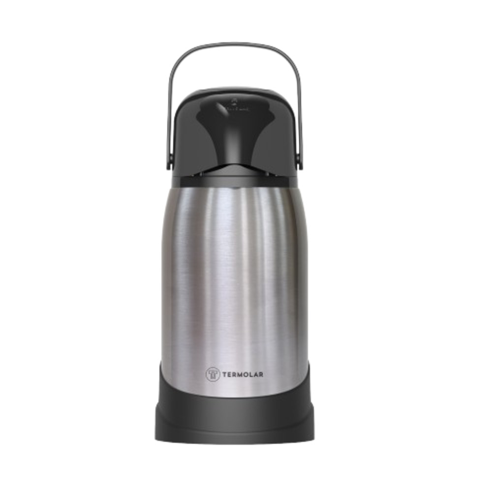 Garrafa Térmica R-Evolution 100% Inox 1.2L com Bomba Termolar