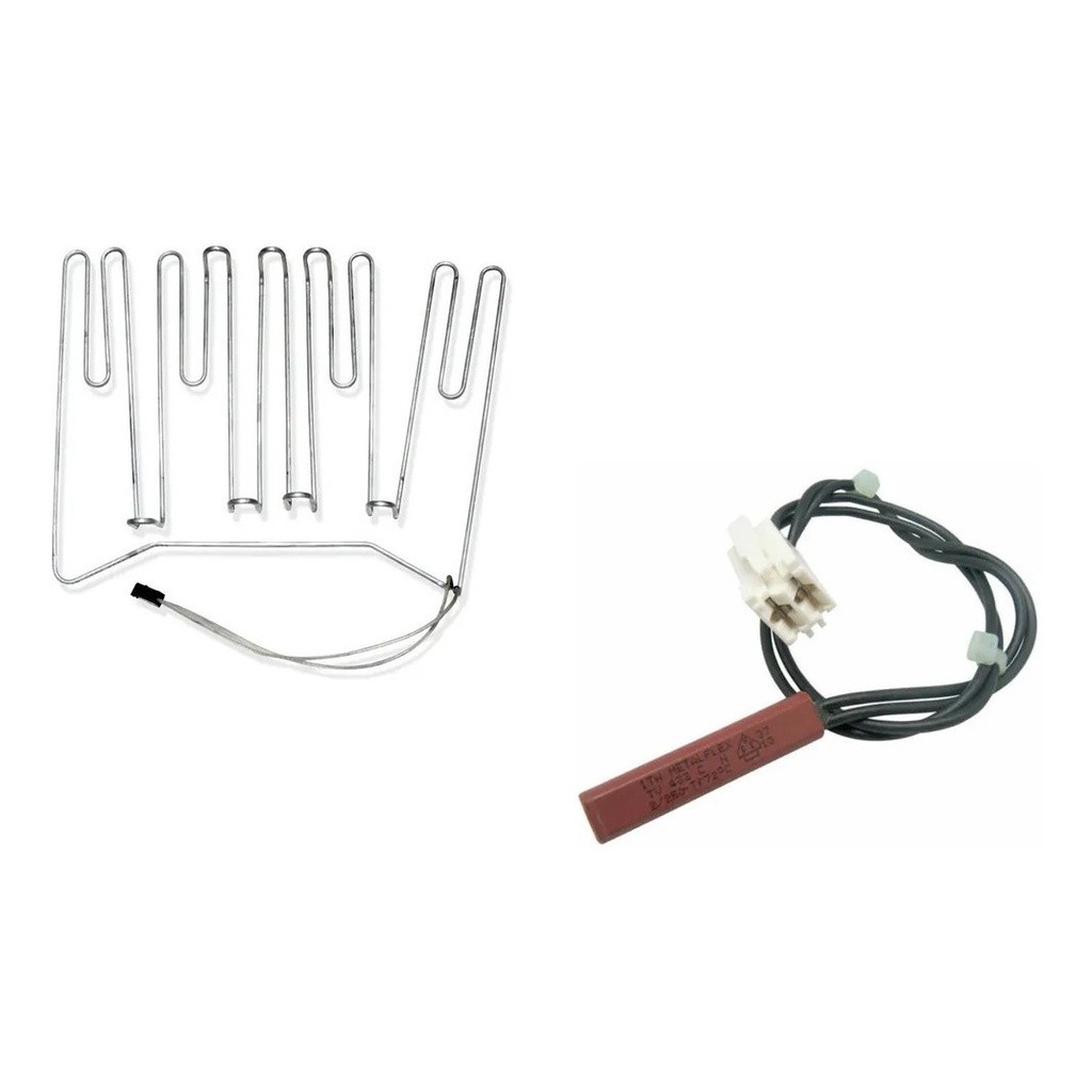 Resistência Refrigerador Kdn49 127v 714438 E Fusivel Termico