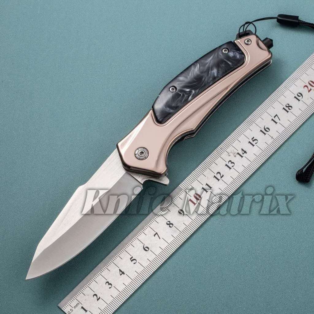 Canivete Semi automatico De Bolso Clip Com Trava TC04 KNIFE MATRIX
