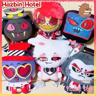 Novo ! 10cm Hazbin Hotel Alastor Pentioso Vox Lúcifer Ko Versão Boneca De Pelúcia Bonito Anime Periféricos Brinquedo Ani