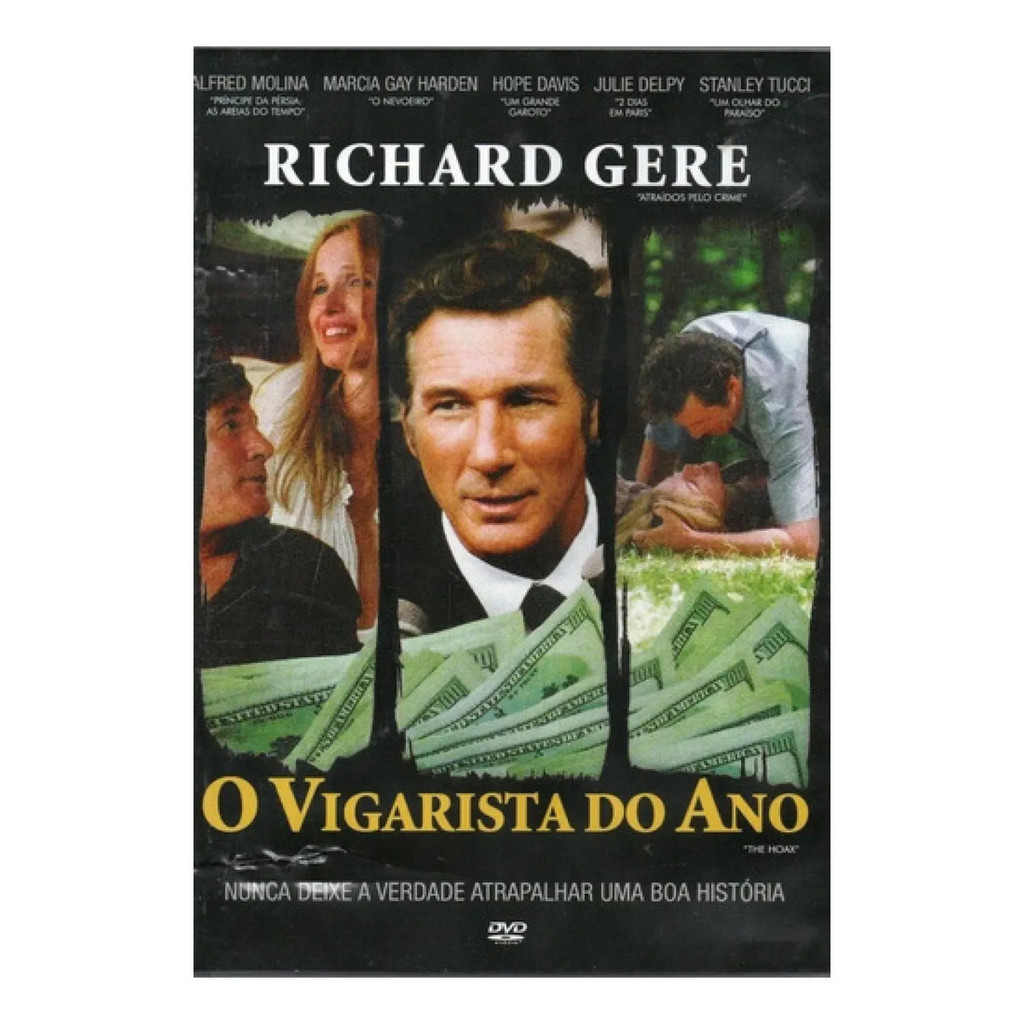 Dvd O Vigarista Do Ano Richard Gere - Lacrado