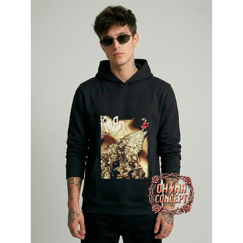 Moletom Korn baby Masculino Unissex Flanelado Quentinho  Premium Casaco Confortável Estiloso Envio Imediato