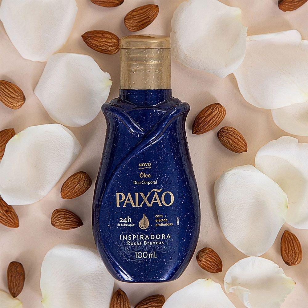 Óleo Deo Corporal Paixão Inspiradora Rosas Brancas 200ml — imagem 2 de 2