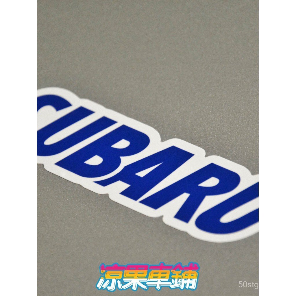 [Liangguo Car Shop] Adequado para Subaru, adesivos criativos e fofos à prova d'água para carros sti wrx xv