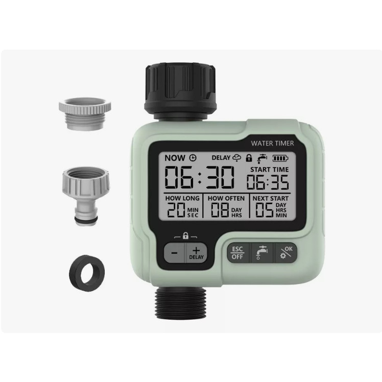 Temporizador Inteligente Programável de Irrigação para Jardim e Horta – Sistema Automático de Rega